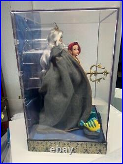 Ariel and Triton Doll Set Disney Little Mermaid Fairytale Collection LE 355/6000