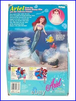 Ariel with Her Undersea Friends The Little Mermaid Tyco Disney Doll Bride Rare