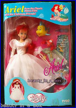 Ariel with Her Undersea Friends The Little Mermaid Tyco Disney Doll Rare