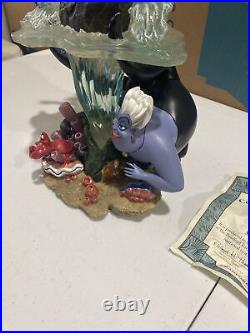 Bradford Exchange Disney The Little Mermaid Part of Her World Ariel Sculpture