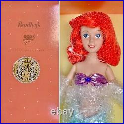 Bradley's Collectible Dolls Disney Little Mermaid Princess Ariel Porcelain Doll