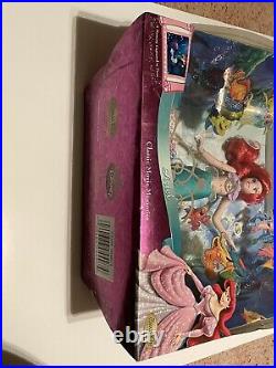 Brass key Disney porcelain doll! Movie Classics! Ariel, Jasmine, & Snow White