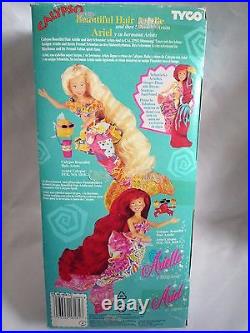 Calypso Beautiful Hair Ariel / Little Mermaid / In Original Box / With Sebastian
