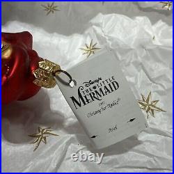 Christopher Radko Disney THE LITTLE MERMAID Ornament ARIEL NEW MINT