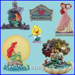 Collection of Disney Traditions Ariel Little Mermaid Figurines Figured New Boxed