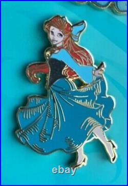 D23 Expo 2019 Disney Store The Little Mermaid 30th Anniversary Pin Set