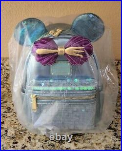 DCL Exclusive Disney Cruise Line Loungefly Little Mermaid Ariel Backpack with Fork