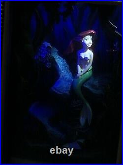 DISNEY Olszewski Gallery Of Light Little Mermaid Part of Your World RARE Ariel