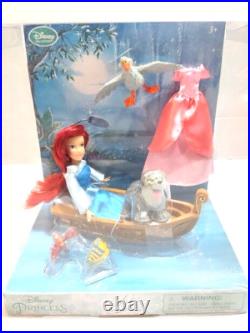 DISNEY STORE Ariel Mini Princess Doll 6 Playset The Little Mermaid