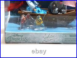 DISNEY STORE Ariel Mini Princess Doll 6 Playset The Little Mermaid