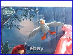 DISNEY STORE Ariel Mini Princess Doll 6 Playset The Little Mermaid