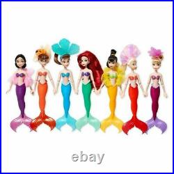 DISNEY STORE The Little Mermaid 30 Anniversary Ariel & Sisters NEW RARE