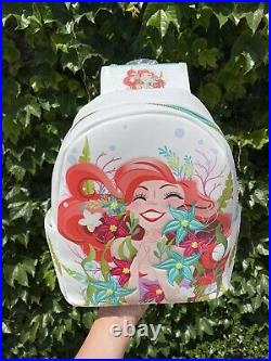 Danielle Nicole Ariel The Little Mermaid Backpack AND Wallet RARE NWT