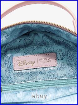 Danielle Nicole Disney Little Mermaid Ariel Eric Wedding Mini Backpack Flawed