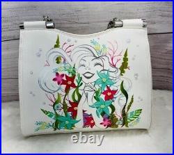 Danielle Nicole Disney Little Mermaid Ariel Floral Handbag Purse Crossbody NWT Danielle Nicole Disney Little Mermaid Ariel Floral Handbag Purse Crossbody NWT