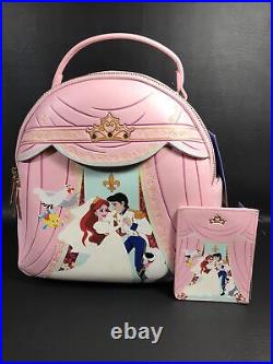 Danielle Nicole Disney Little Mermaid Ariel Wedding Mini Backpack & Cardholder