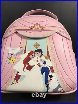 Danielle Nicole Disney Little Mermaid Ariel Wedding Mini Backpack & Cardholder