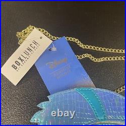 Danielle Nicole Disney Little Mermaid Flounder Small Crossbody Bag Purse NWT