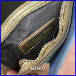 Danielle Nicole Disney Little Mermaid Flounder Small Crossbody Bag Purse NWT
