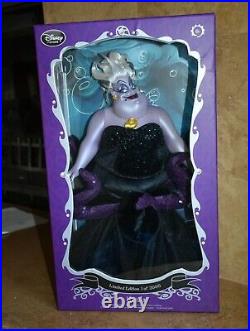 Disney17 The Little Mermaid Villains Villain Ursula Limited Edition Doll figure