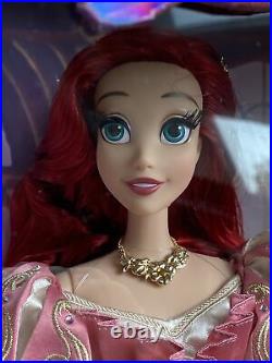 Disney 2019 D23 LE 1000 Little Mermaid 30th Anniversary ARIEL 17 inch doll NRFB