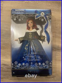 Disney 2020 Holiday Special Addition Ariel Little Mermaid Christmas Barbie Doll