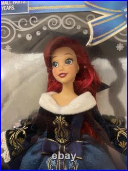 Disney 2020 Holiday Special Addition Ariel Little Mermaid Christmas Barbie Doll
