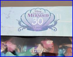 Disney 30th Anniversary Little Mermaid Ariel and Sisters Doll Set New in Box
