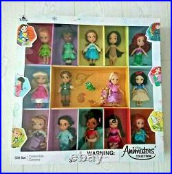 Disney Animator Collection Gift set of 14 dolls