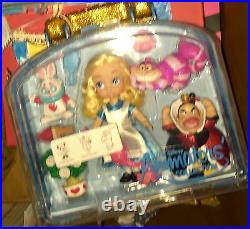 Disney Animator Mini Alice In Wonderland Doll Set NIP