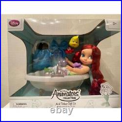 Disney Animators' Collection Ariel Deluxe Doll Gift Set Bathtub RARE Unopened