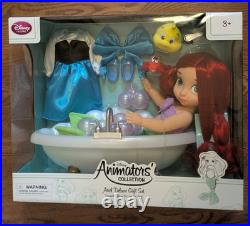 Disney Animators Collection Ariel Deluxe Gift Set Toddler Doll +bathtub RARE NIB Disney Animators Collection Ariel Deluxe Gift Set Toddler Doll +bathtub RARE NIB