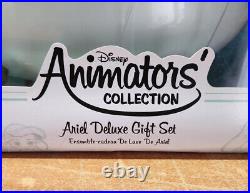 Disney Animators Collection Ariel Doll Deluxe Gift Set New in Box
