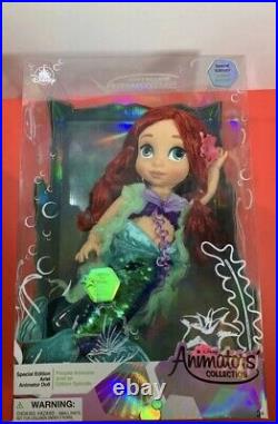 Disney Animators' Collection Special Edition 16 Toddler Doll Ariel See Photos