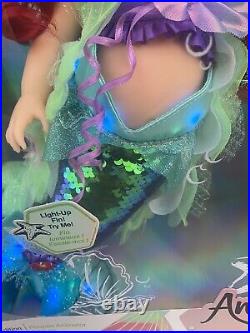 Disney Animators Collection Special Edition Ariel Light Up Doll 15 New