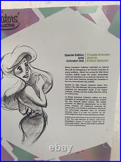 Disney Animators Collection Special Edition Ariel Light Up Doll 15 New