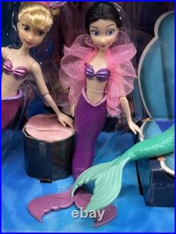 Disney Ariel And Sisters Mini Doll Set The Little Mermaid NEW