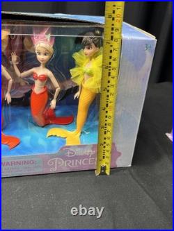 Disney Ariel And Sisters Mini Doll Set The Little Mermaid NEW