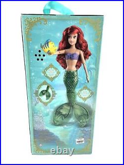 Disney Ariel From The Little Mermaid Deluxe Feature 18 Singing Doll New