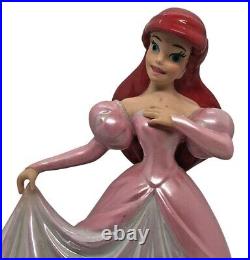Disney Ariel Little Mermaid Porcelain Ceramic 6 Collectible Retired Figure