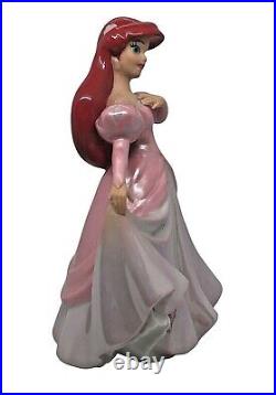 Disney Ariel Little Mermaid Porcelain Ceramic 6 Collectible Retired Figure