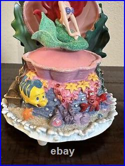 Disney Ariel Little Mermaid Under The Sea Seashell Music Box Figurine