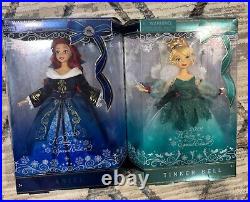 Disney Ariel Tinker bell Doll Special Edition Holiday The little mermaid