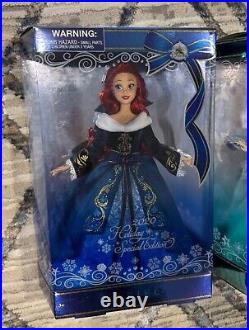 Disney Ariel Tinker bell Doll Special Edition Holiday The little mermaid