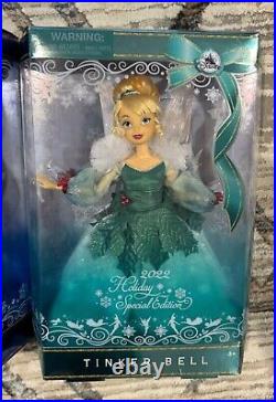 Disney Ariel Tinker bell Doll Special Edition Holiday The little mermaid