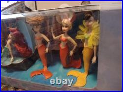 Disney Ariel and Sisters Mini Doll Set The Little Mermaid 30 years
