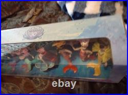 Disney Ariel and Sisters Mini Doll Set The Little Mermaid 30 years