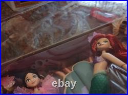 Disney Ariel and Sisters Mini Doll Set The Little Mermaid 30 years