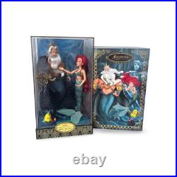 Disney Ariel and Triton Doll 2017 The Little Mermaid Limited Collector
