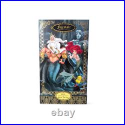 Disney Ariel and Triton Doll 2017 The Little Mermaid Limited Collector
